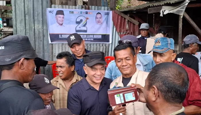 Komunitas Pengemudi Becak Dukung Hadianto Rasyid Menang di Pilwakot Palu 2024