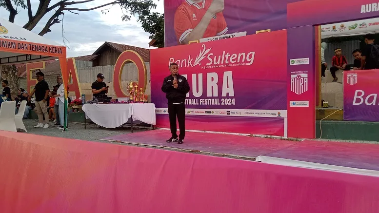 Hadianto Rasyid Hadiri Penutupan Turnamen Aura Football Festival U39+ Tahun 2024