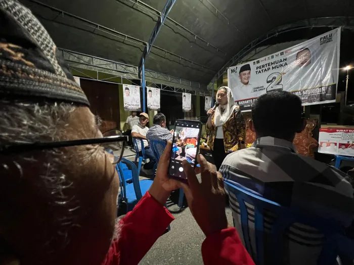 Berkunjung ke Besusu Timur, Imelda Minta Dukungan Warga Lanjutkan Program Hadianto