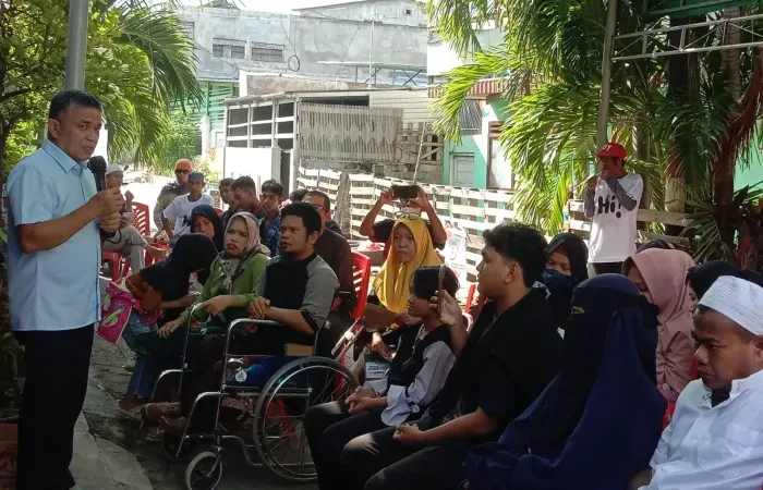 Hadianto Peduli Penyandang Disabilitas dengan Perkuat Kembali Program Kota Palu Ramah Difabel