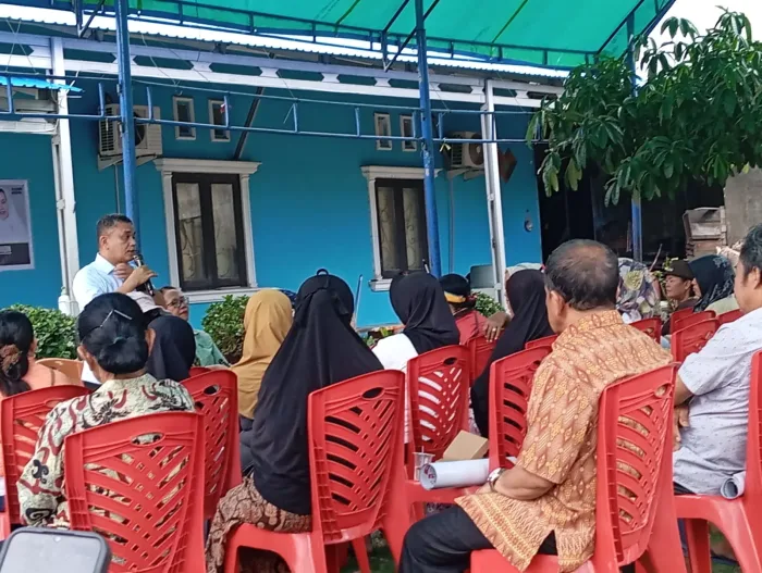 Hadianto kampanye di Jl Tanjung Tururuka, Sampaikan Gambaran Palu Bebas Sampah 