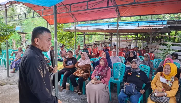 Hadianto Sampaikan Program Urban Acupuncture saat Kampanye di BTN Roviga Kota Palu