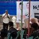 Kampanye Hadianto di Jl Hangtuah, Sampaikan Program untuk UMKM dan Aplikasi Sangu Palu