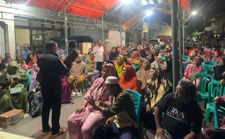 Hadianto Tawarkan Program Revitalisasi Kawasan ke Warga Ujuna, Upaya Kota Palu Jadi Lebih Baik