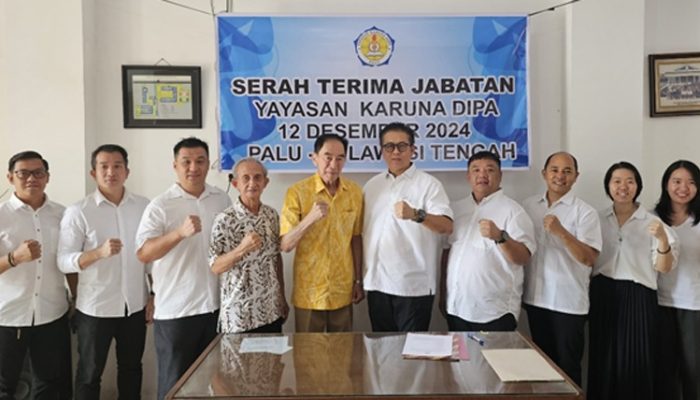 Wijaya Chandra Resmi Pimpin Yayasan Karuna Dipa Palu