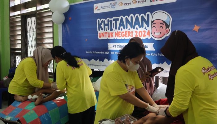 CPM Peduli: Khitan Massal 100 Anak dan Bantu Kaum Difabel di Lingkar Tambang
