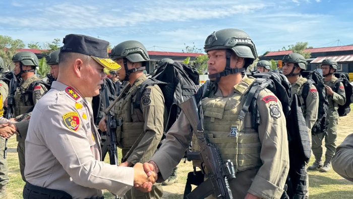 104 Personel Brimob Polda Sulteng selesaikan Tugas Operasi di Papua, Kapolda: Kami Bangga dan Hormat