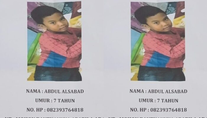 Kabar Orang Hilang! Anak Usia 7 Tahun Dilaporkan Hilang di Pantai Talise Kota Palu