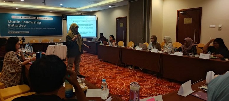 Sebanyak 12 Jurnalis berasal dari Palu, Luwuk dan Parigi mengikuti pelati