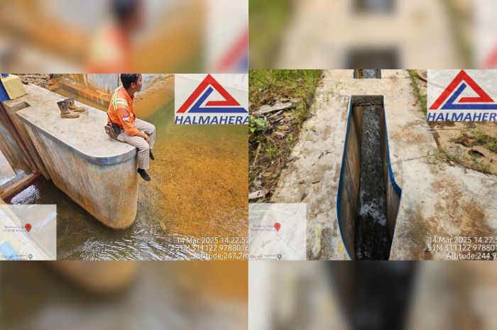 PT HIR Pastikan Perbaikan Lingkungan Aliran Sungai Ance Ombo, Gerak Cepat Perbaiki Air Bersih SPAM Petasia