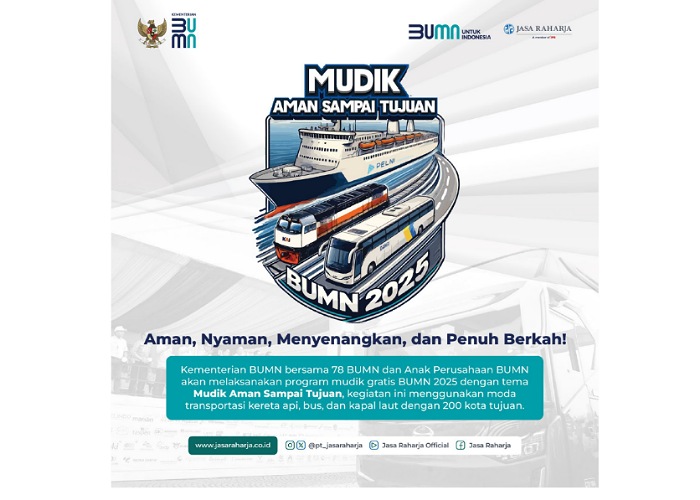 Mudik Gratis BUMN Kembali Digelar, Wujud Nyata Pelayanan BUMN untuk Masyarakat