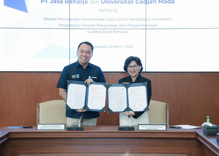 PT Jasa Raharja Teken MoU dengan UGM: Dari Kampus Tertib Lalu Lintas hingga Inovasi Keselamatan Transportasi