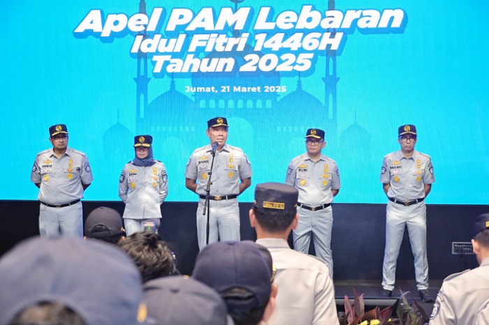 Apel PAM Lebaran 2025, PT Jasa Raharja Siagakan Personel Hadapi Arus Mudik dan Balik Idulfitri 2025