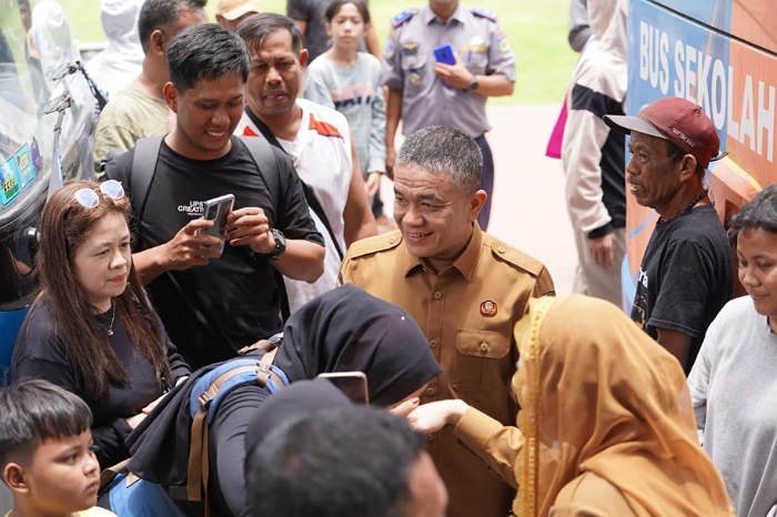 Wali Kota Palu dan Wakilnya Sambut Peserta Program Mudik Gratis, Pemkot Siapkan 5 Armada Bus