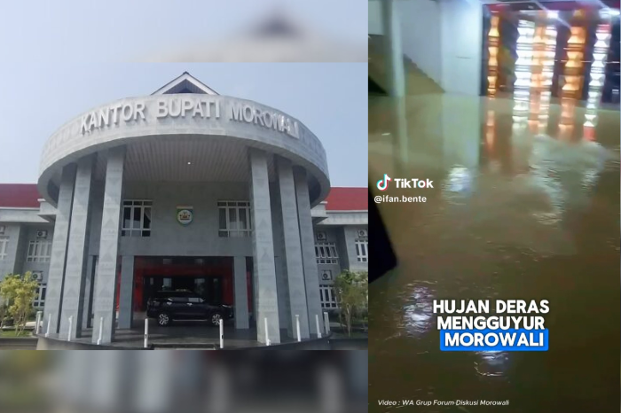 Proyek Rehab Kantor Bupati Morowali Periode 2023-2024 Disorot, APH Diminta Turun Tangan
