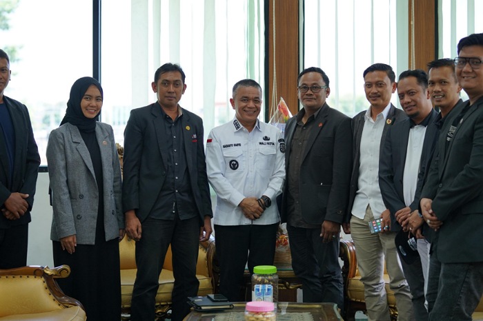 Pengurus IAI Sulteng Temui Wali Kota Palu, Bangun Sinergitas dalam Pembangunan dan Penataan