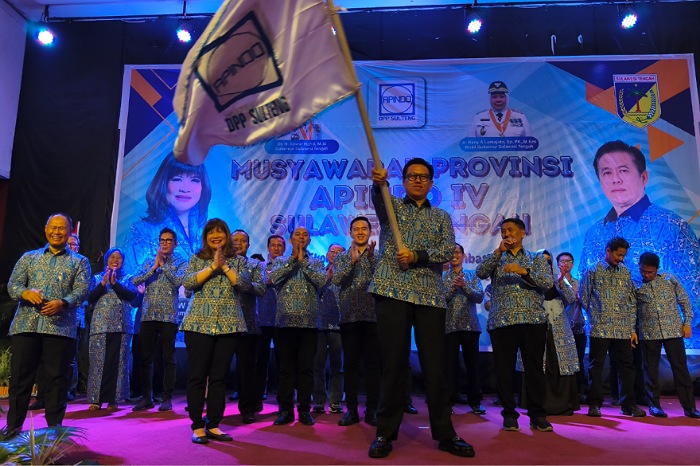 Musprov Rampung, Pengurus Apindo Sulteng 2025-2030 Dikukuhkan, Wijaya Chandra Jabat Ketua