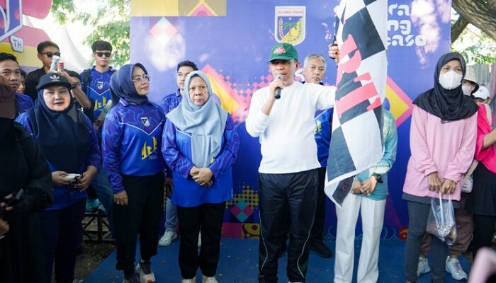 Ribuan Peserta Fun Walk Semarakkan HUT ke-61 Sulteng, Gubernur: Momentum Persatuan Masyarakat