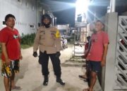 Cara Polisi Cegah Aksi Premanisme di Sigi, Bhabinkamtibmas Sambangi Tempat Usaha di Desa Binaan