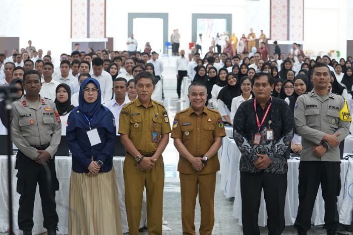 Wali Kota Palu Beri Dukunhan pada Peserta Ujian Seleksi PPPK Tahap 2