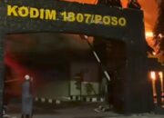 Markas Kodim Poso Nyaris Ludes Terbakar, Korem Tadulako Ungkap Dugaan Penyebabnya