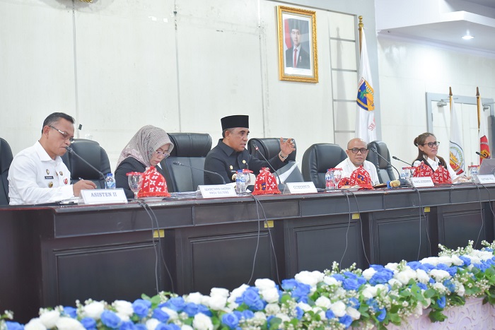 Gubernur dan Satgas PKA Bahas Penyelesaian Konflik Agraria di Sulteng, Ini Arahan Anwar Hafid