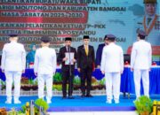 Lantik Bupati dan Wakil Bupati Parimo dan Banggai, Gubernur Anwar Hafid: Awal Tanggung Jawab Besar