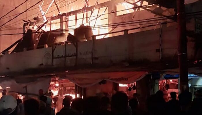 Kebakaran di Pasar Inpres Manonda Palu Hanguskan 13 Kios, Polisi Ungkap Dugaan Penyebabnya