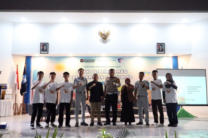 Hari Anak Nasional 2025, Jasa Raharja Sulawesi Tengah Ajak Siswa Tertib Lalu Lintas