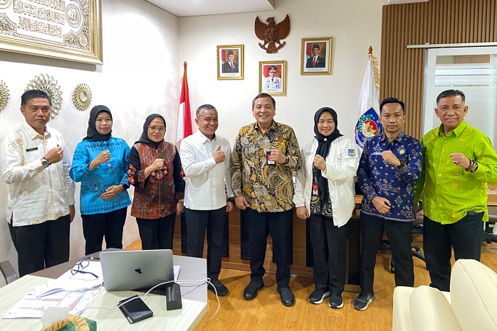 Wali Kota Palu Kunjungi Itjen Kemendagri untuk Kirim Dua ASN Ikuti Program Magang Nasional