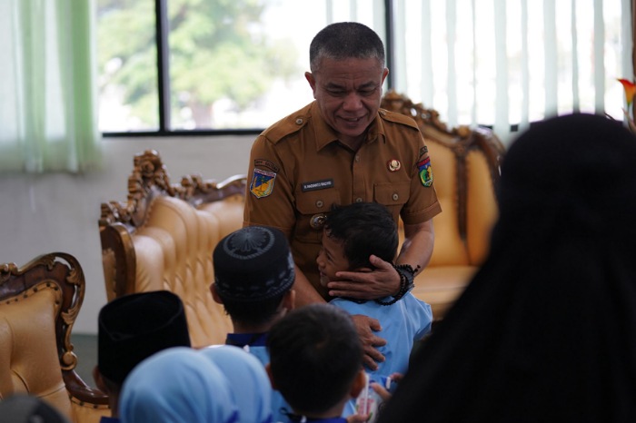 Wali Kota Palu Terima Kunjungan Murid TK Islam Terpadu Jilul Qur’an