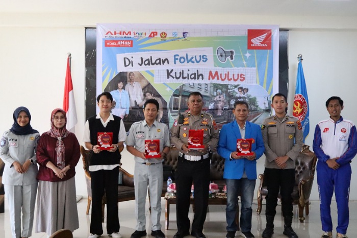 Jasa Raharja Sulteng Tekankan Pentingnya Disiplin Berlalulintas pada Mahasiswa Universitas Tadulako