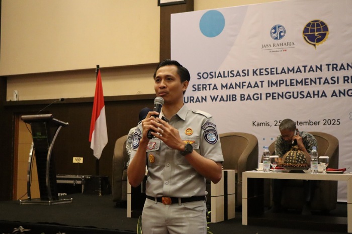 Supir Angkutan Umum Terima Sosialisasi Penjaminan Korban Kecelakaan Lalulinras dari Jasa Raharja Sulteng