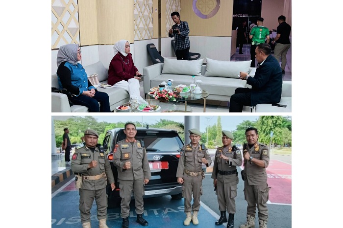Gubernur Anwar Hafid Hadiri STQH Nasional di Kendari, Didampingi Plt Kasat Pol PP Farida Karim dan Sekda Novalina