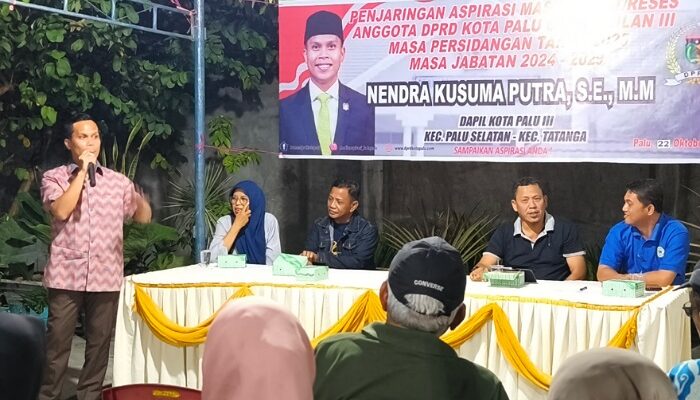 Nendra Kusuma Putra Terima Aspirasi Soal Jaminan Kesehatan dan Perbaikan Jalan Lingkungan serta Drainase