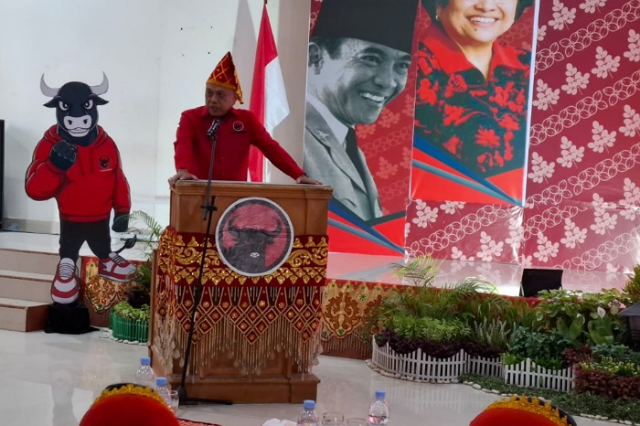 Olly Dondokambey Resmi Buka Konferensi Daerah dan Konfercab Ke-VI PDIP Sulteng