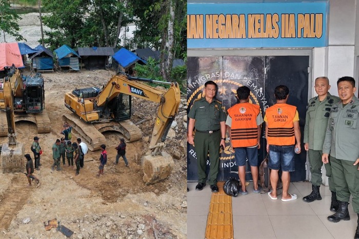 Pelaku PETI di Hulu Sungai Taopa Parimo Ditangkap GAKKUMHUT, Dua Tersangka Terancam Lima Tahun Penjara