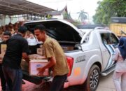 Jasa Raharja Distribusi Bantuan untuk Korban Banjir Bandang dan Longsor di Lubuk Minturun Sumbar