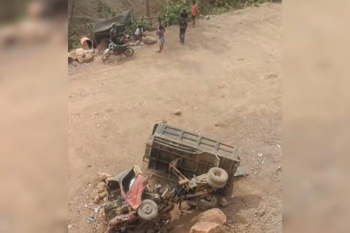 Truk Kecelakaan di Area Tambang Ilegal Poboya, Sopir Meregang Nyawa saat Tiba di Rumah Sakit