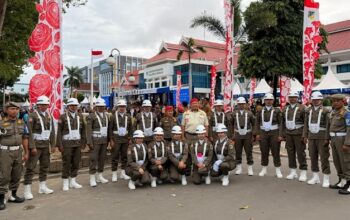 HUT ke-62 Sulteng: Pengamanan Satpol PP Berjalan Tertib, Gubernur Serukan Pengabdian Nyata demi Kebahagiaan Rakyat
