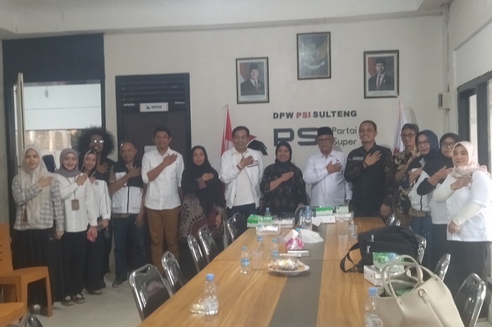 KPU dan Bawaslu Kunjungi DPW PSI Sulteng, Perkuat Koordinasi Menuju Tahapan Pemilu