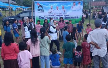 Aksi PSI Peduli di Lembantongoa Hadirkan Trauma Healing dan 2.000 Paket Bantuan untuk Penyintas Gempa