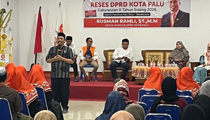 Reses DPRD Palu, Rusman Ramli Serap Aspirasi Masyarakat Palu Timur dan Mantikulore