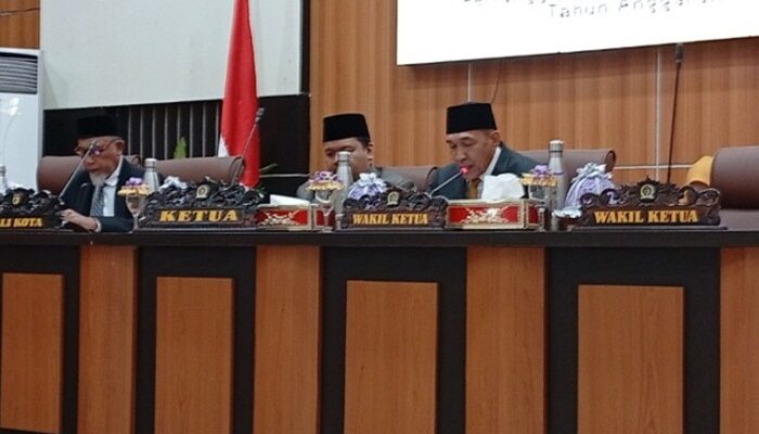 Paripurna Penjelasan Wali Kota Palu, DPRD Bahas Pertanggungjawaban Pelaksanaan APBD 2025