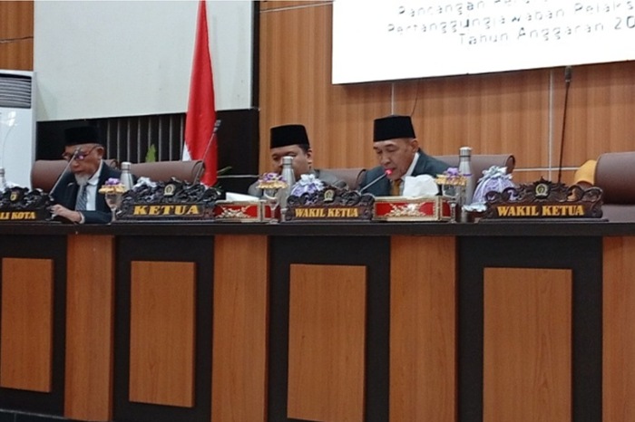 Paripurna Penjelasan Wali Kota Palu, DPRD Bahas Pertanggungjawaban Pelaksanaan APBD 2025